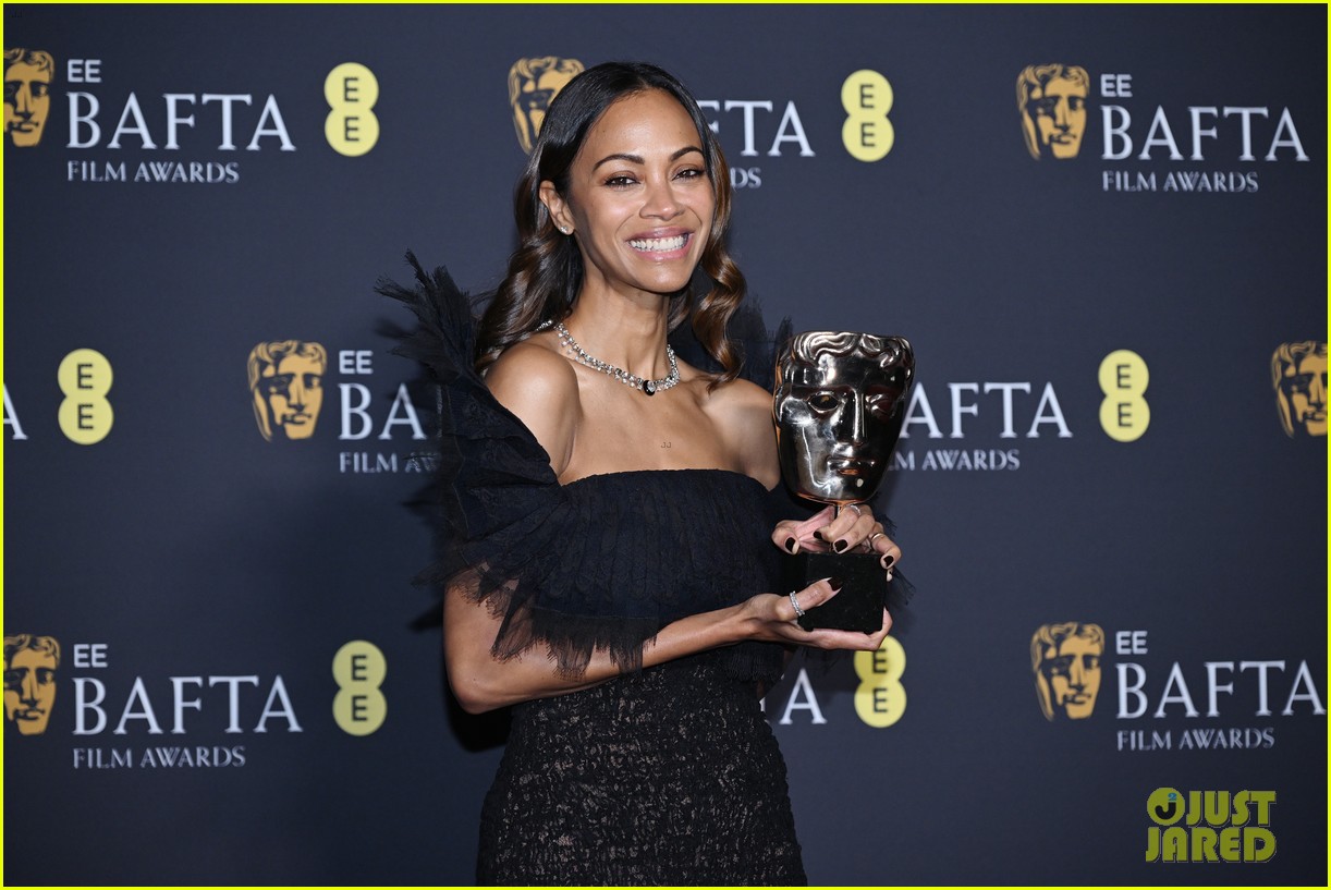 Zoe Saldana Honors Trans Nephew During 'Emilia Perez' BAFTA Acceptance