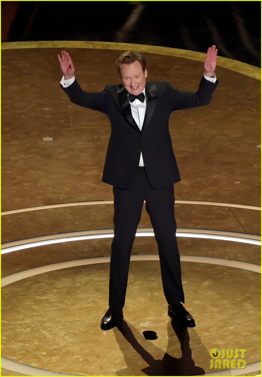 Conan O'Brien Makes 2 Karla Sofia Gascon Jokes During Oscars 2025