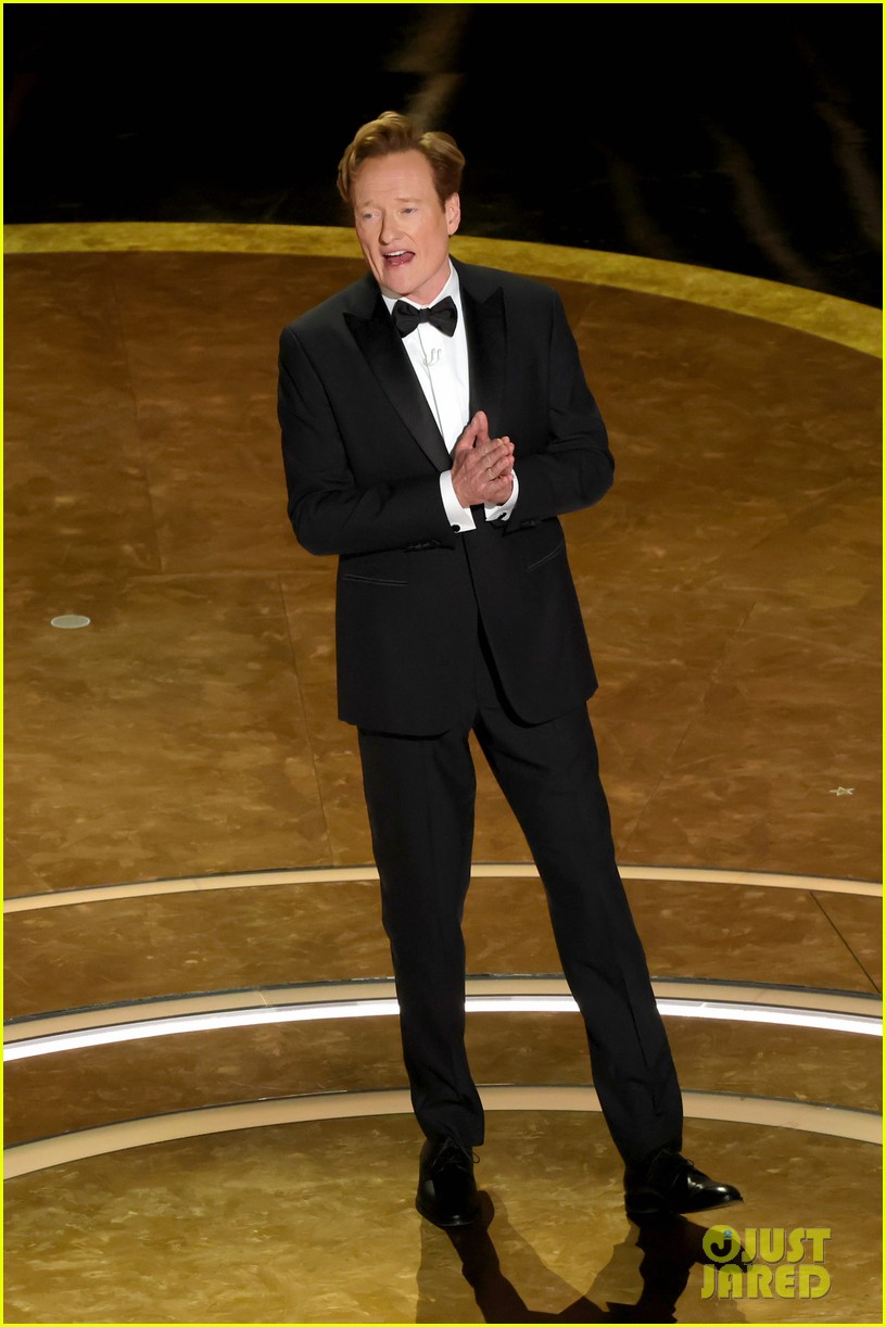 Conan O'Brien Makes 2 Karla Sofia Gascon Jokes During Oscars 2025