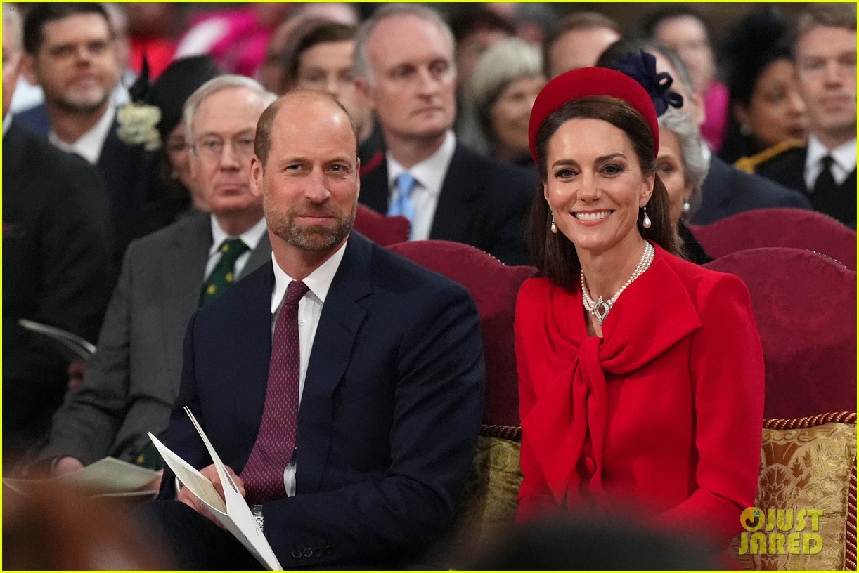Prince William & Kate Middleton Join More Royal Family Members at(02)