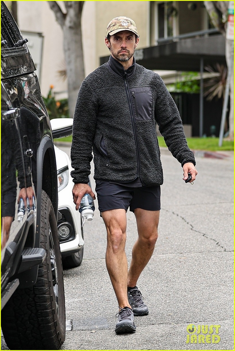 New Dad Milo Ventimiglia Bares Fit Legs in Short Shorts After a Workout