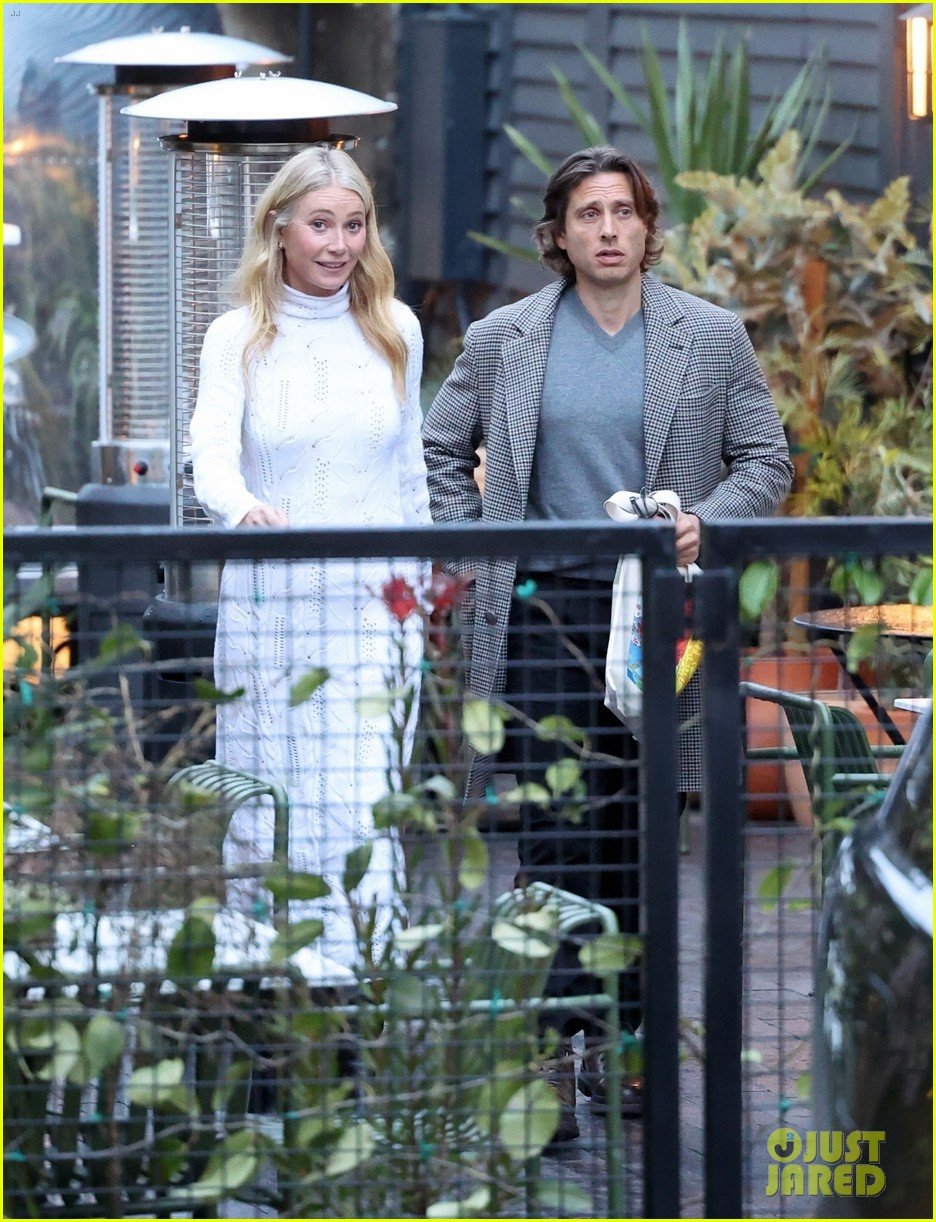 Paltrow & Husband Brad Falchuk Spotted Supporting a Friend at