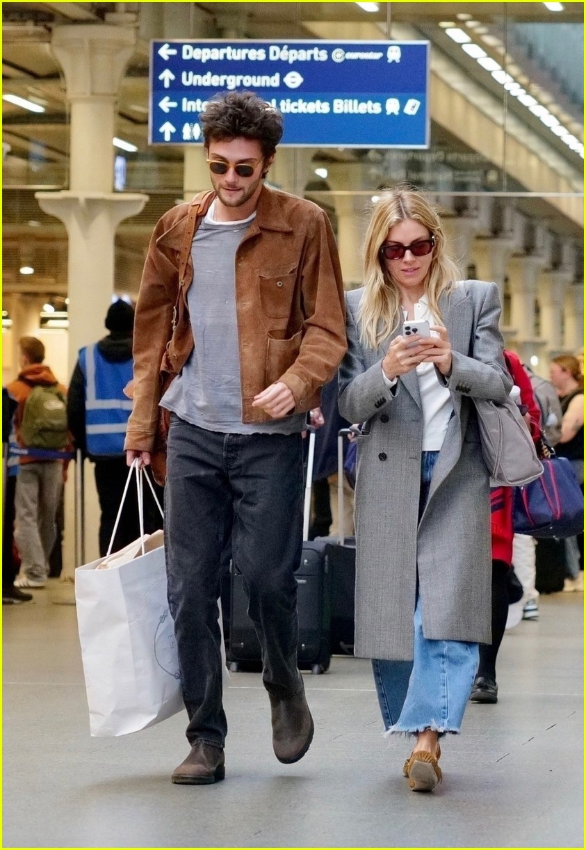 Sienna Miller & Fiance Oli Green Celebrate Their Frame Campaign at