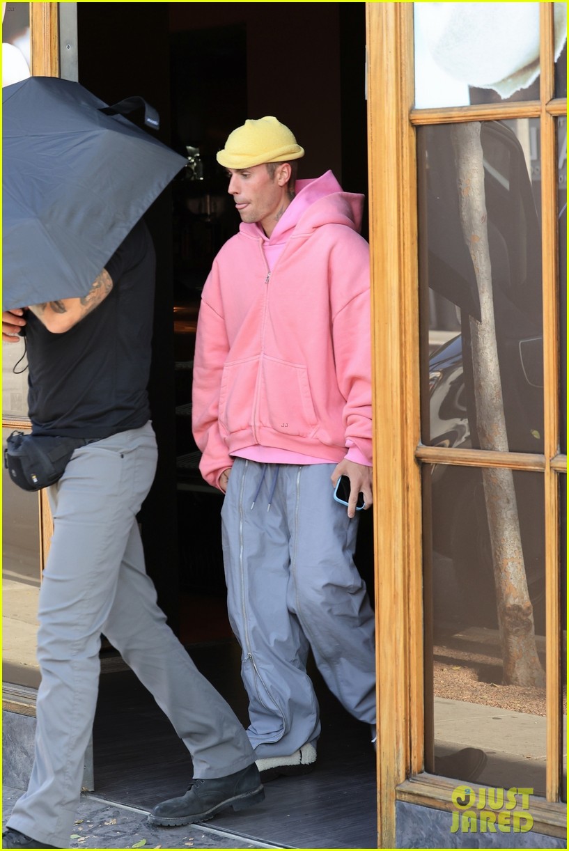 Hailey Bieber Gives Shout Out to Husband Justin Bieber at Daily Front