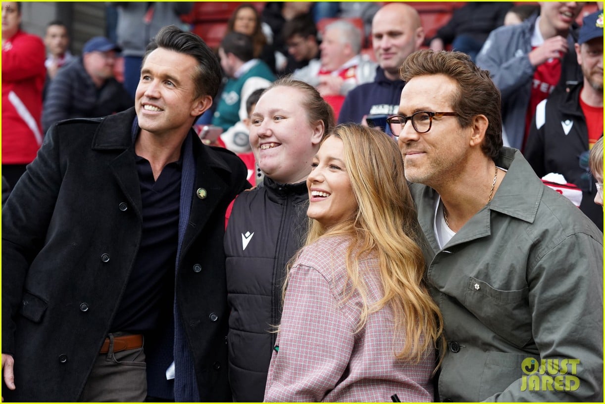 Blake Lively & Aly Raisman Join Ryan Reynolds & Rob McElhenney at
