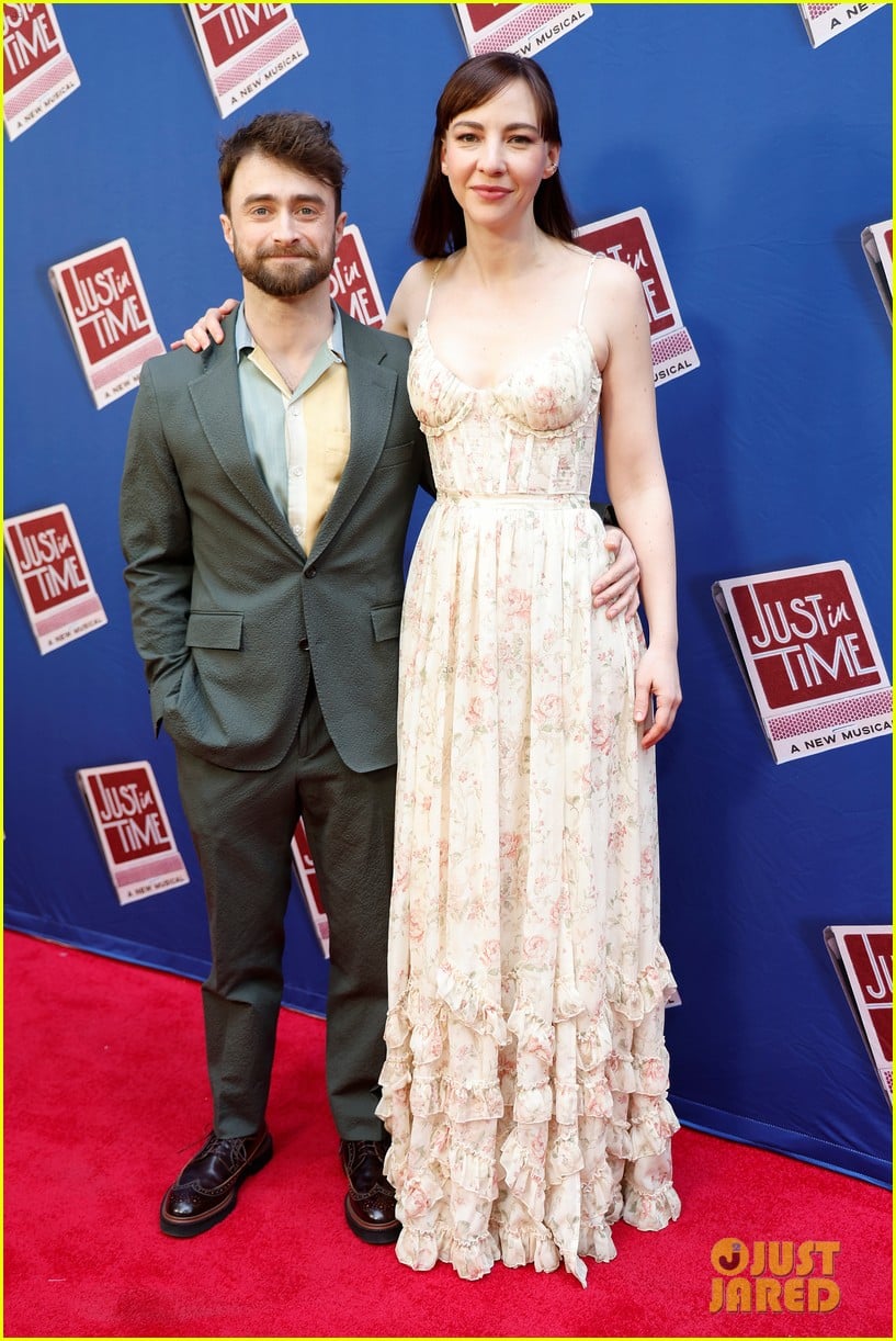 Jonathan Groff's BFF Lea Michele & Former CoStars Support Him at 'Just