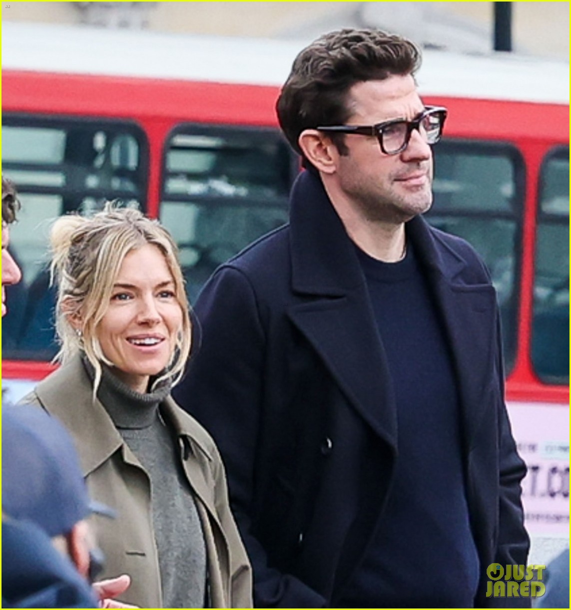 john krasinski sienna miller film jack ryan movie in london 025146431