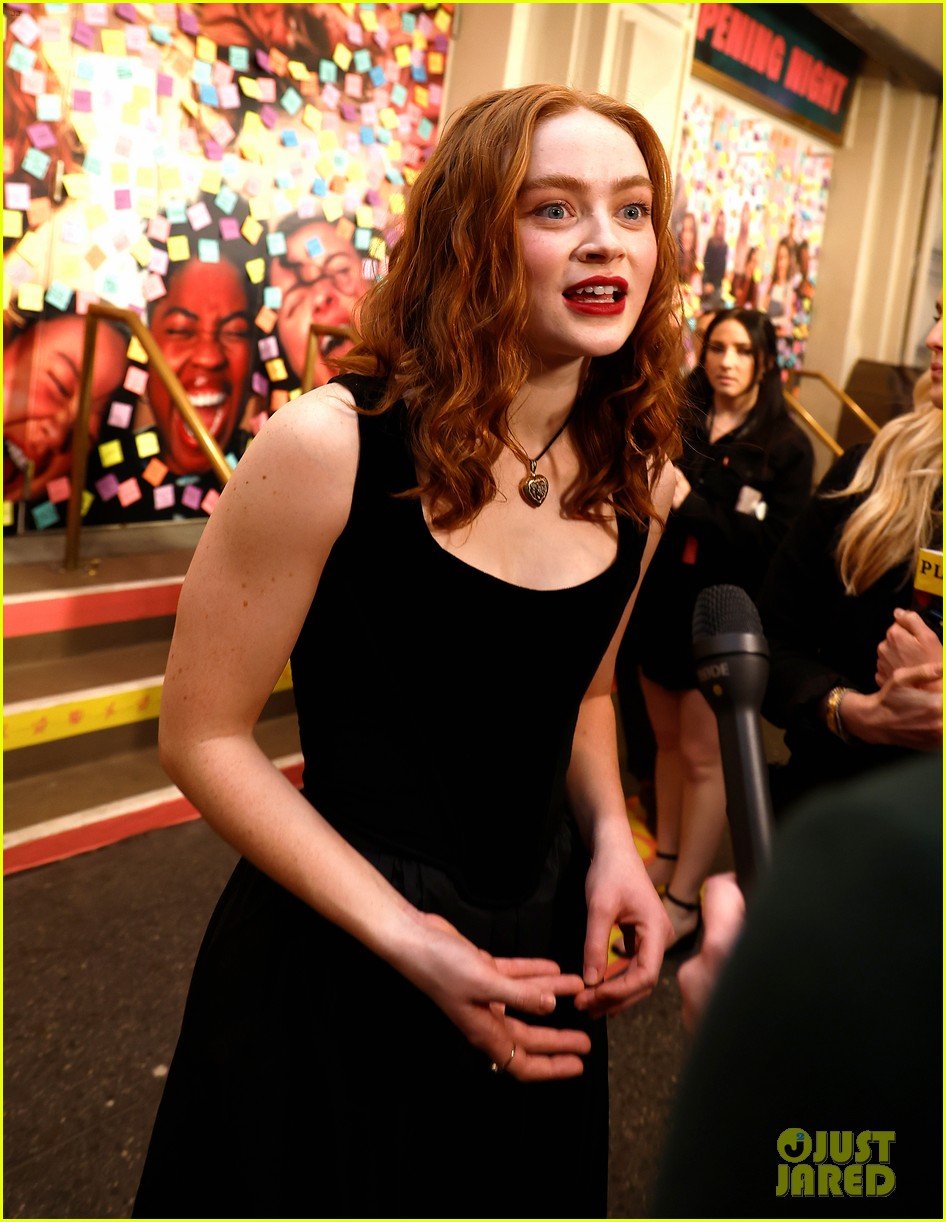 Sadie Sink Gets Support from 'Stranger Things' CoStars at Broadway