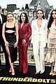 florence pugh thunderbolts photo call with cast 02
