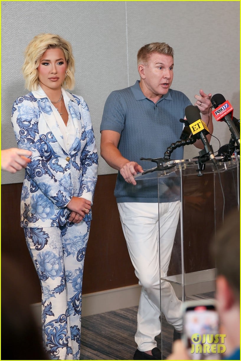 Todd Chrisley Explains Why Wife Julie Skipped Press Conference After