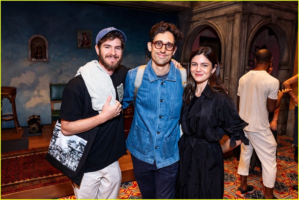 Andrew Garfield & Monica Barbaro Enjoy Another Broadway Date Night