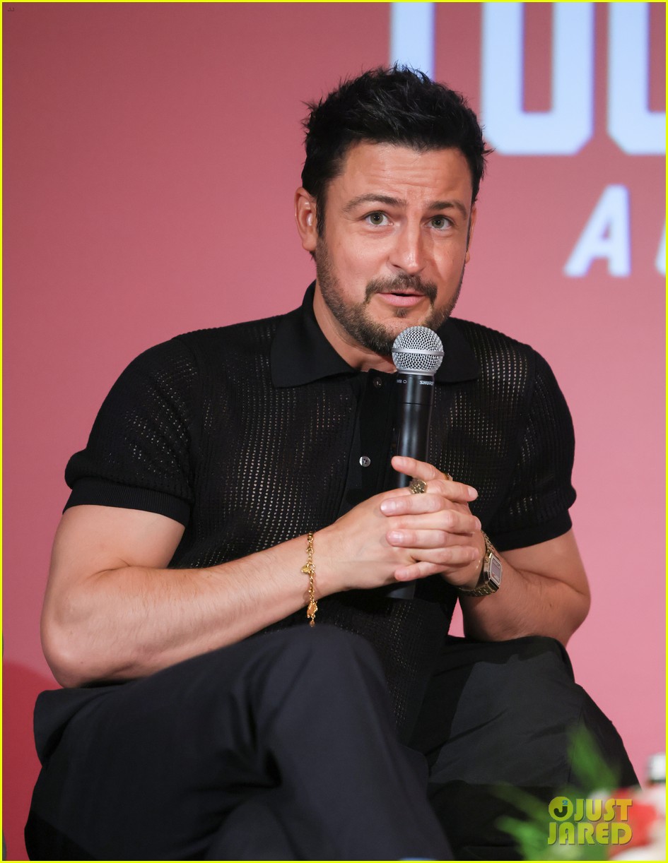 Hallmark's Tyler Hynes Wore a See-Through Shirt to FYC Event & Jonathan ...