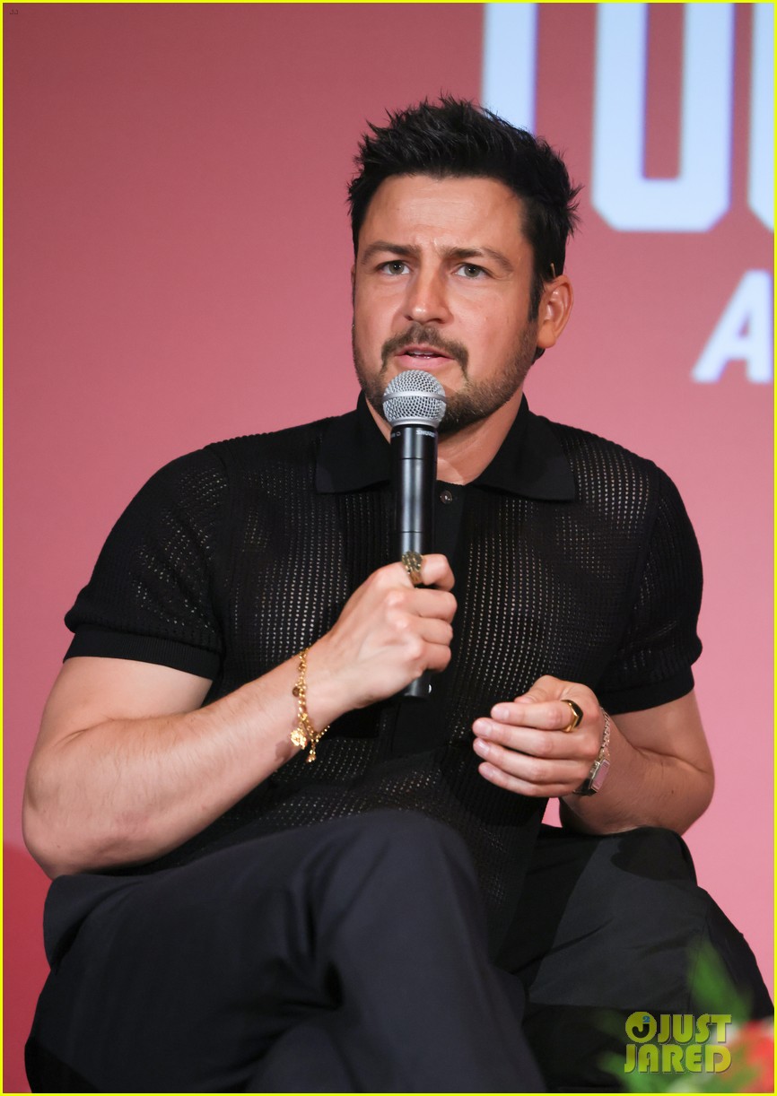 Hallmark's Tyler Hynes Wore a See-Through Shirt to FYC Event & Jonathan ...