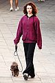jack antoff margaret qualley walking dog italy 02
