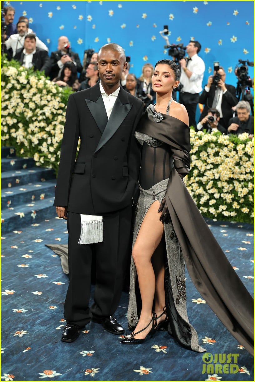 Kylie Jenner Slays in Sheer Corset Dress at Met Gala 2025 Photo