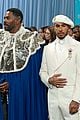 colman domingo lewis hamilton arrive at the met gala 2025 03
