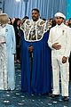 colman domingo lewis hamilton arrive at the met gala 2025 07