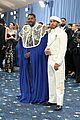 colman domingo lewis hamilton arrive at the met gala 2025 11
