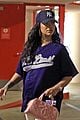 rihanna runs errands as smurfs trailer is released 04