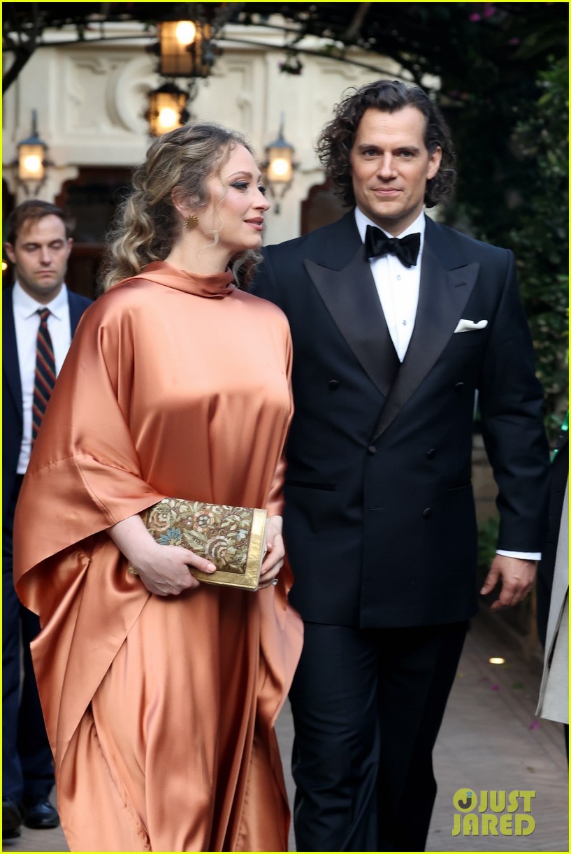 Henry Cavill & Natalie Viscuso Make Rare Red Carpet Appearance at