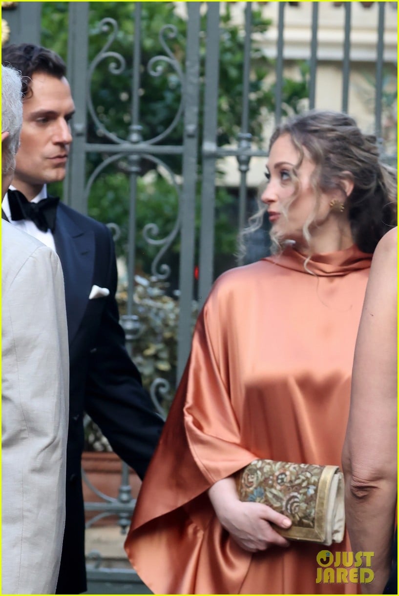 Henry Cavill & Natalie Viscuso Make Rare Red Carpet Appearance at