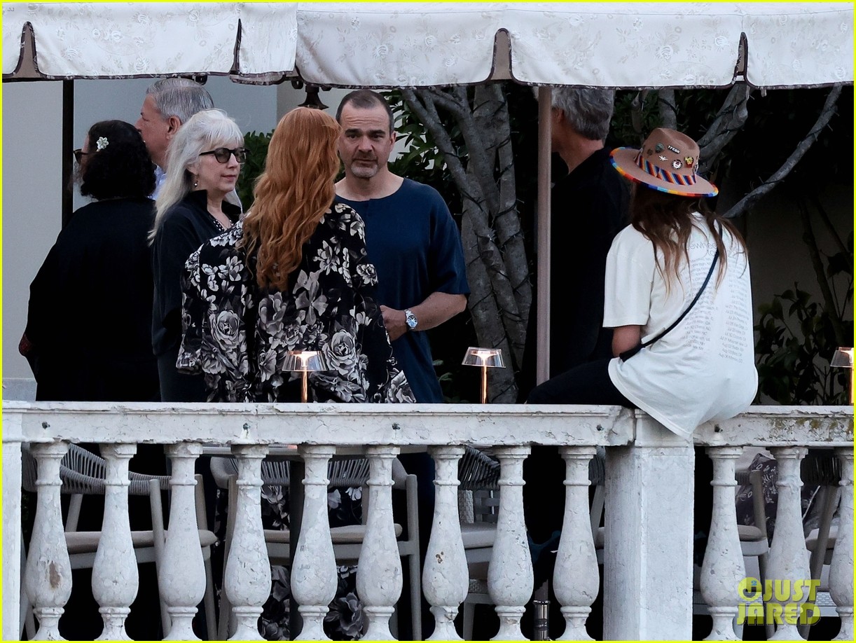 Orlando Bloom Wears Polka Dot PJs For Jeff Bezos & Lauren Sanchez Party