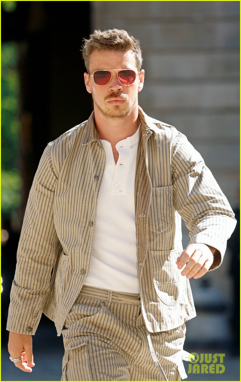 Will Poulter Walks the Runway at Paris Fashion Week for '424' Show