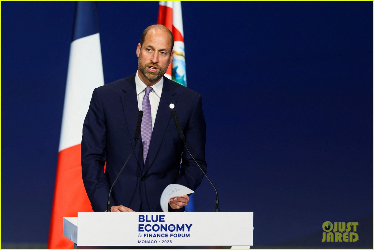 Prince William Makes Solo Appearance in Monaco to Address an Urgent