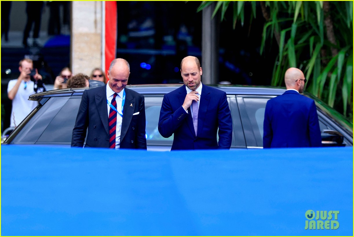 Prince William Makes Solo Appearance in Monaco to Address an Urgent(02)
