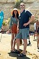 gerard butler beach with morgan brown 01