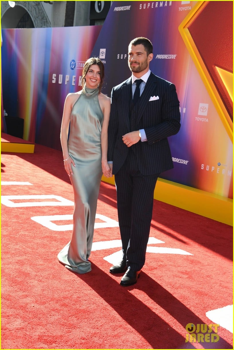 'Superman' Actor David Corenswet Makes Red Carpet Debut with Wife Julia
