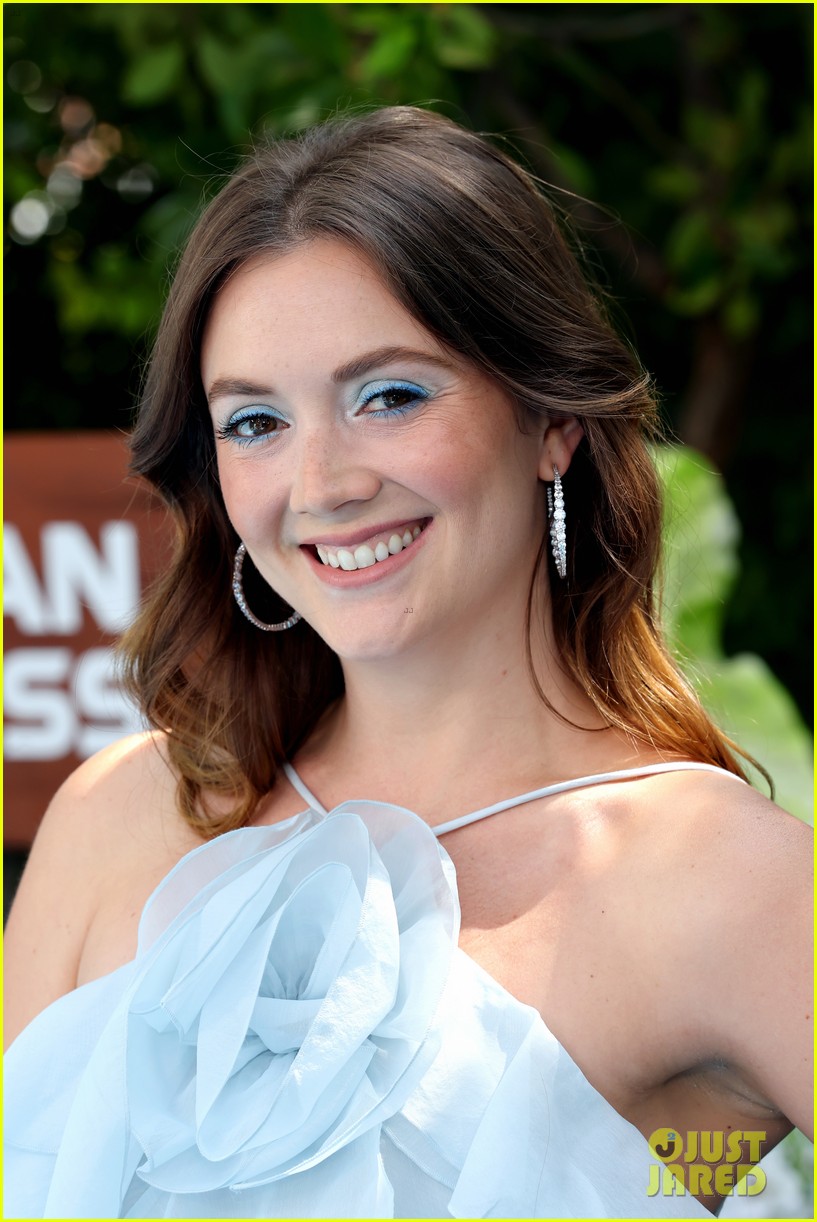 Billie Lourd & Husband Austen Rydell Have Date Night at 'Smurfs' L.A