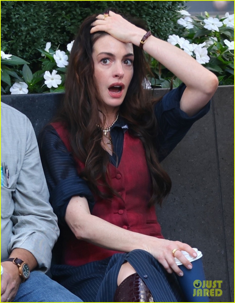 Meryl Streep & Stanley Tucci Film Scenes for 'The Devil Wears Prada 2(02)