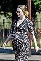 saoirse ronan dresses baby bump in leopard print 03