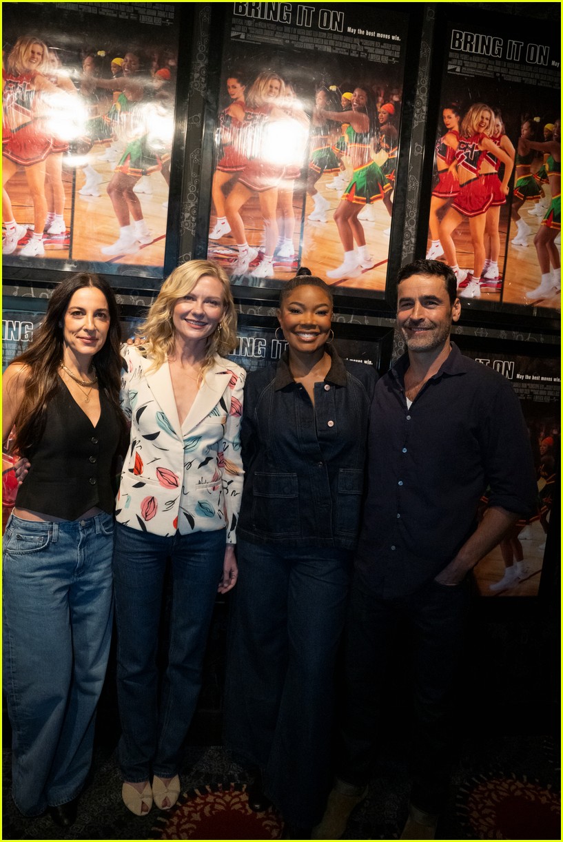 Bring It On's Kirsten Dunst, Gabrielle Union, Jesse Bradford & Lindsay