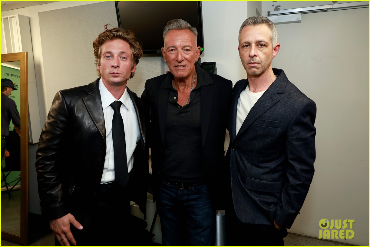 Jeremy Allen White & Bruce Springstreen Premiere 'Deliver Me From