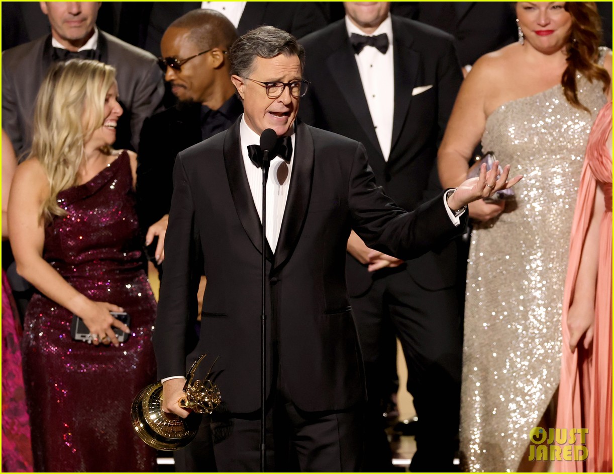 The Late Show with Stephen Colbert' Wins Emmy Award for Best Talk Series  After Being Canceled by CBS: Photo 5203353 | 2025 Emmy Awards, Emmy Awards,  Evelyn Mcgee Colbert, Stephen Colbert Photos |