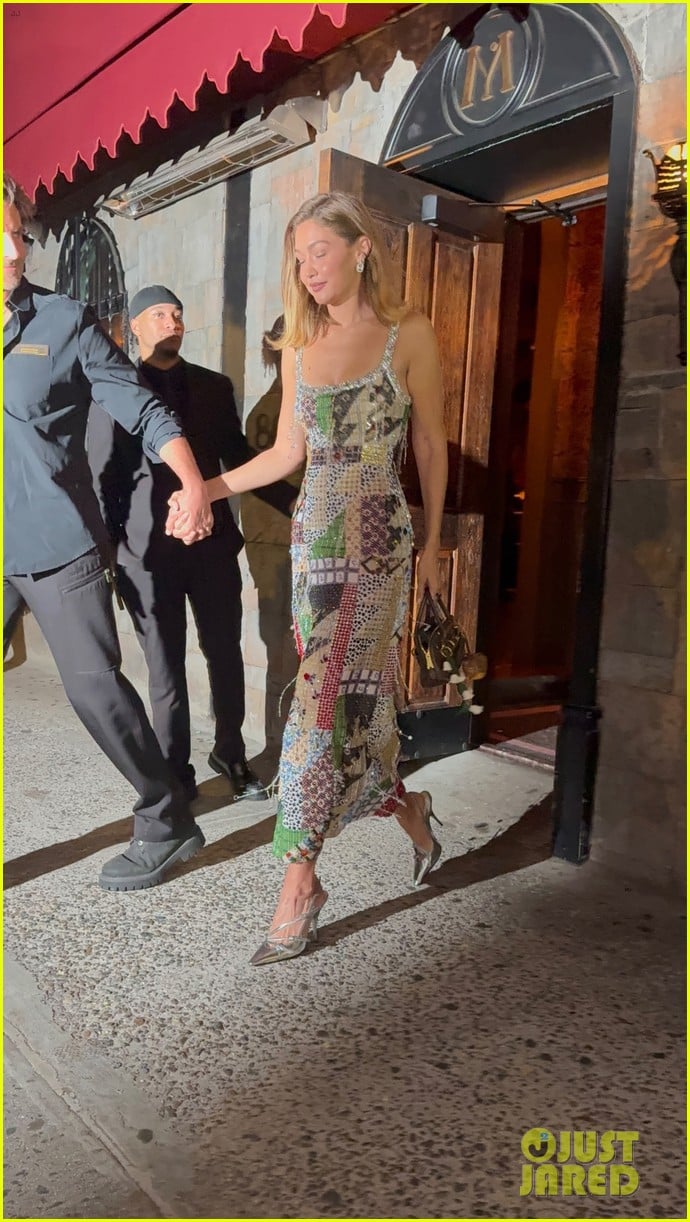 Gigi Hadid & Bradley Cooper Hold Hands as They Celebrate Her New Vogue