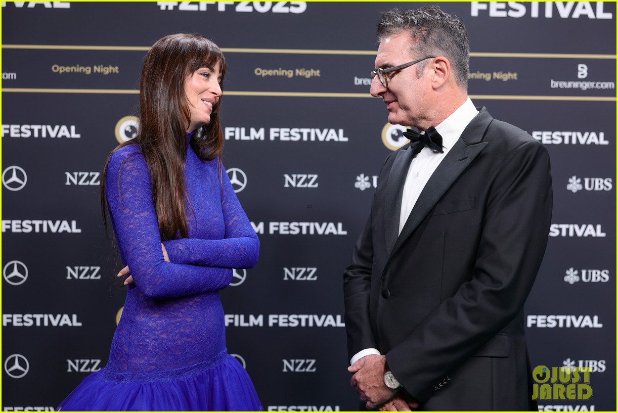 Dakota Johnson Continues Her Sheer Dress Trend with Gorgeous Gucci