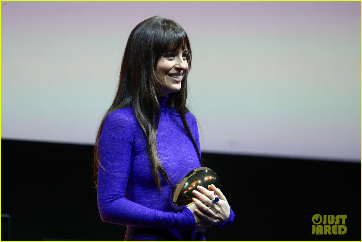 Dakota Johnson Continues Her Sheer Dress Trend with Gorgeous Gucci Gown ...