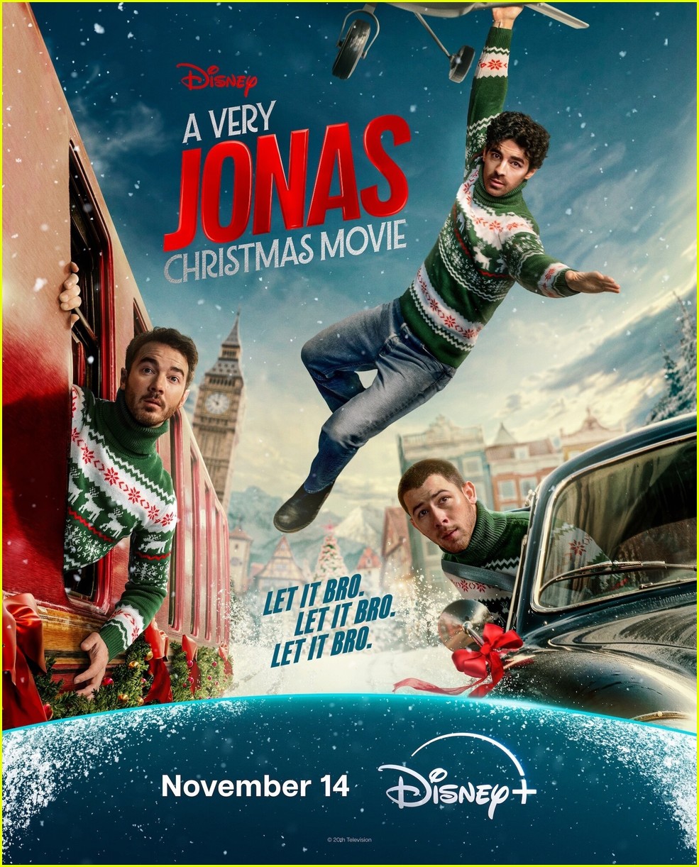 'A Very Jonas Christmas' Trailer Jonas Brothers Lead StarStudded Cast
