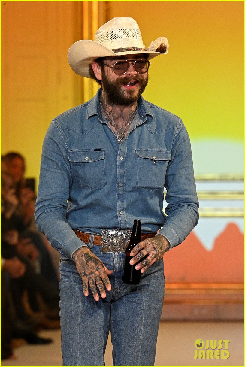 Post Malone Debuts Fashion Line with Runway Show in Paris Photo