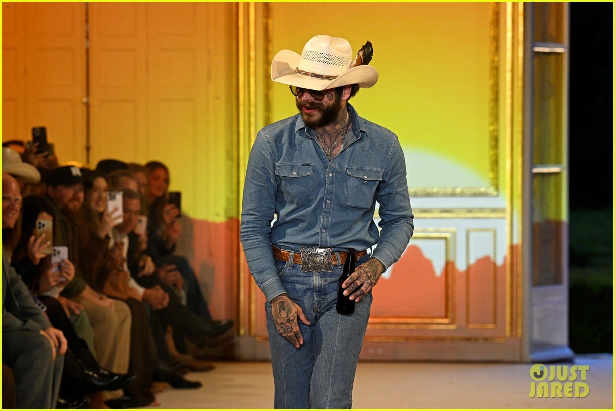 Post Malone Debuts Fashion Line with Runway Show in Paris Photo