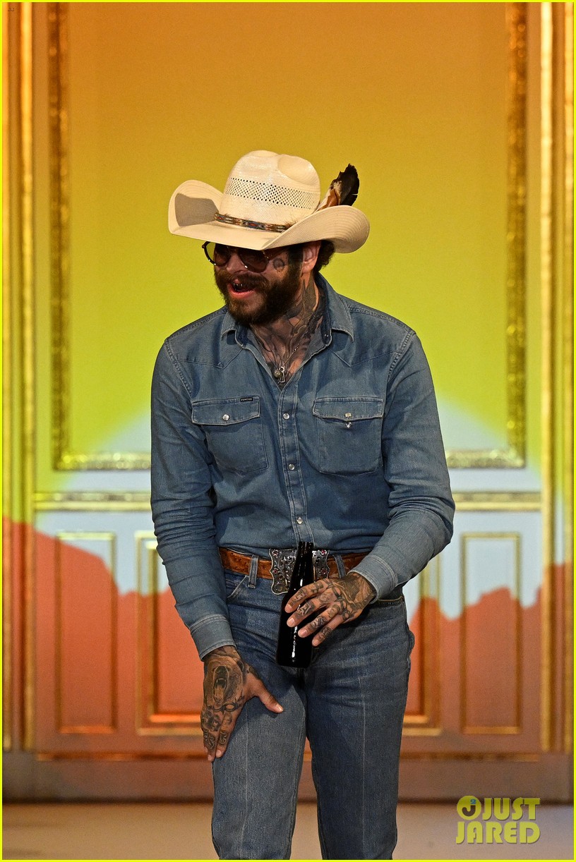 Post Malone Debuts Fashion Line with Runway Show in Paris Photo