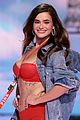 barbie ferreira makes debut at victorias secret show 01