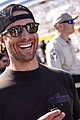 glen powell serves as grand marshall at nascar race in las vegas 04