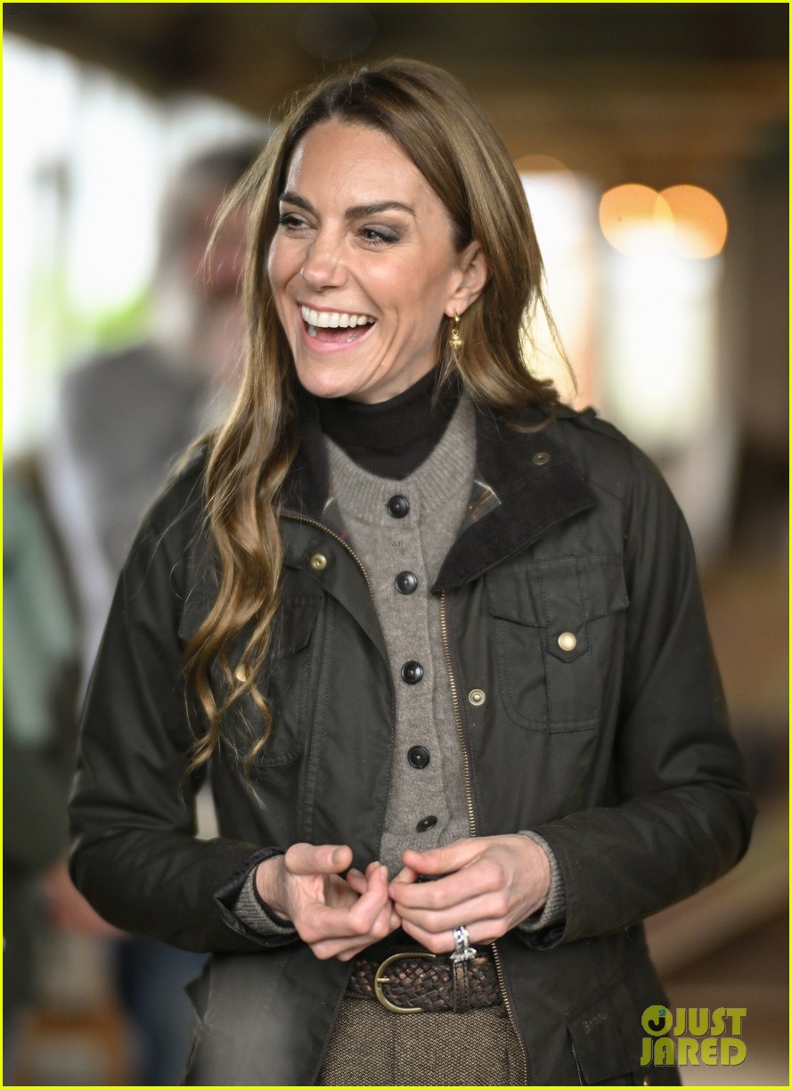 Kate Middleton & Prince William Visit a Flax Farm During Surprise Trip