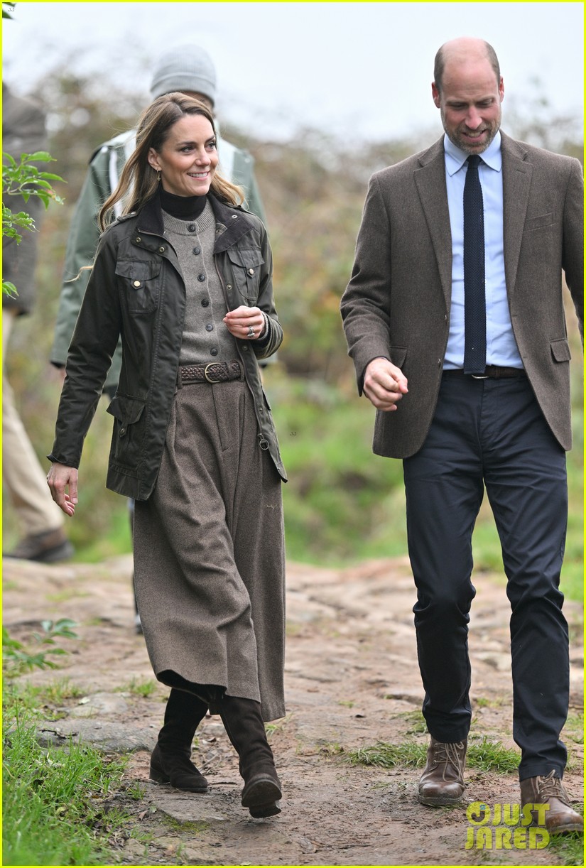 Kate Middleton & Prince William Visit a Flax Farm During Surprise Trip