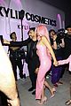 kylie jenner stormi all pink cosmetics anniversary 32