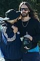 jared leto sofia boutella keep close hold hands hike 04